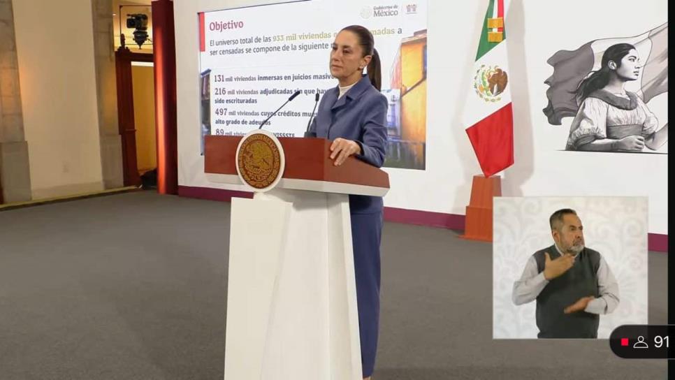 Sheinbaum: En Sinaloa ya se construyen más de mil viviendas del Proyecto de Bienestar Sheinbaum: En Sinaloa ya se construyen más de mil viviendas del Proyecto de Bienestar