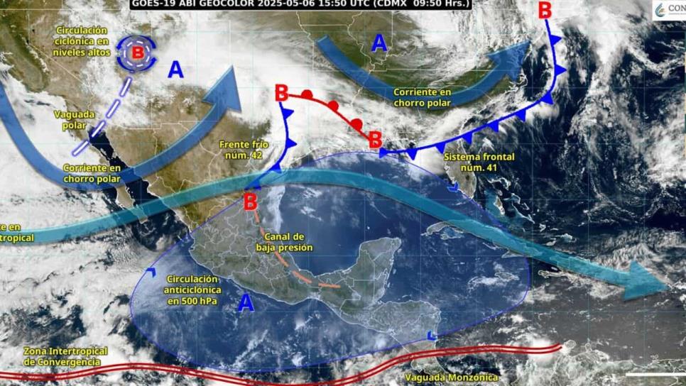 ¿Cuál será el día más caluroso para Sinaloa en la semana del 6 al 10 de mayo? ¿Cuál será el día más caluroso para Sinaloa en la semana del 6 al 10 de mayo?