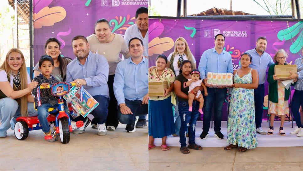 José Paz López continúa festejando a la niñez badiraguatense; visita la comunidad de Morirato y entrega apoyos José Paz López continúa festejando a la niñez badiraguatense; visita la comunidad de Morirato y entrega apoyos