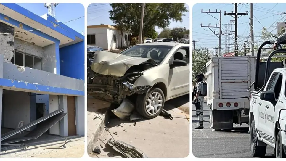 Casas baleadas y vehículos asegurados, entre el saldo de los enfrentamientos. (FOTO: Cortesía).