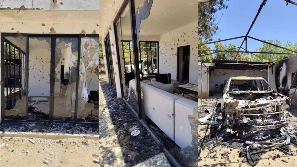Tras enfrentamientos, así quedó la vivienda atacada e incendiada en El Palmar de los Leal, Mocorito Tras enfrentamientos, así quedó la vivienda atacada e incendiada en El Palmar de los Leal, Mocorito