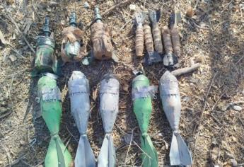 Autoridades destruyen 13 artefactos explosivos en Elota