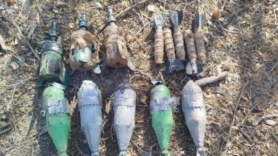 Autoridades destruyen 13 artefactos explosivos en Elota Autoridades destruyen 13 artefactos explosivos en Elota