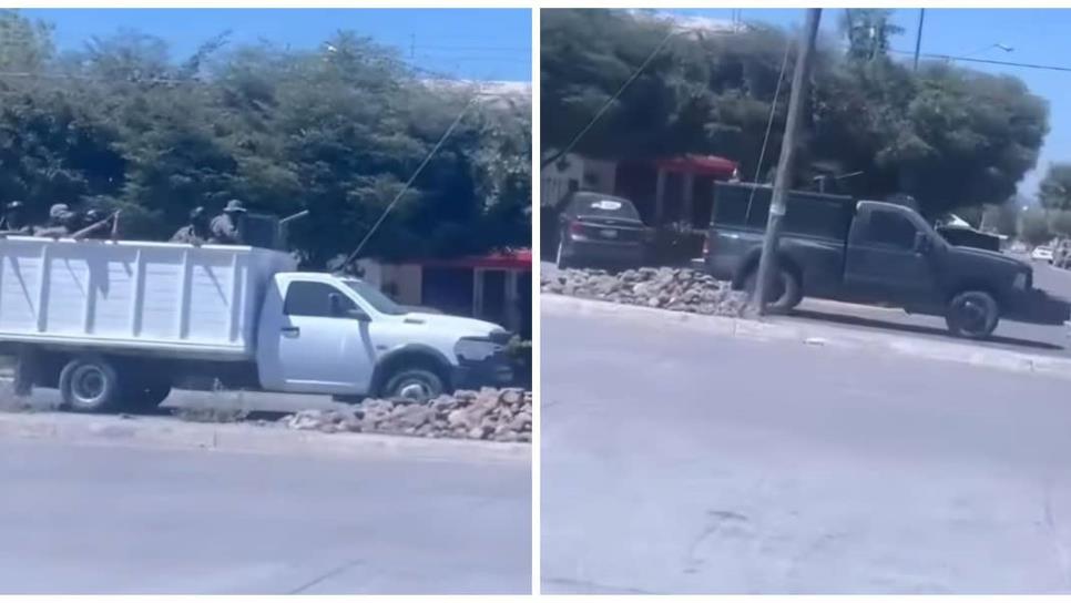 Reportan presencia de civiles armados a bordo de camionetas blindadas en Mocorito Reportan presencia de civiles armados a bordo de camionetas blindadas en Mocorito
