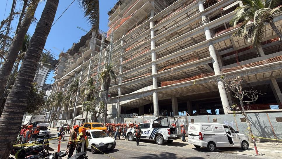 Muere trabajador de la construcción tras ser golpeado con polín en obra en Mazatlán Muere trabajador de la construcción tras ser golpeado con polín en obra en Mazatlán