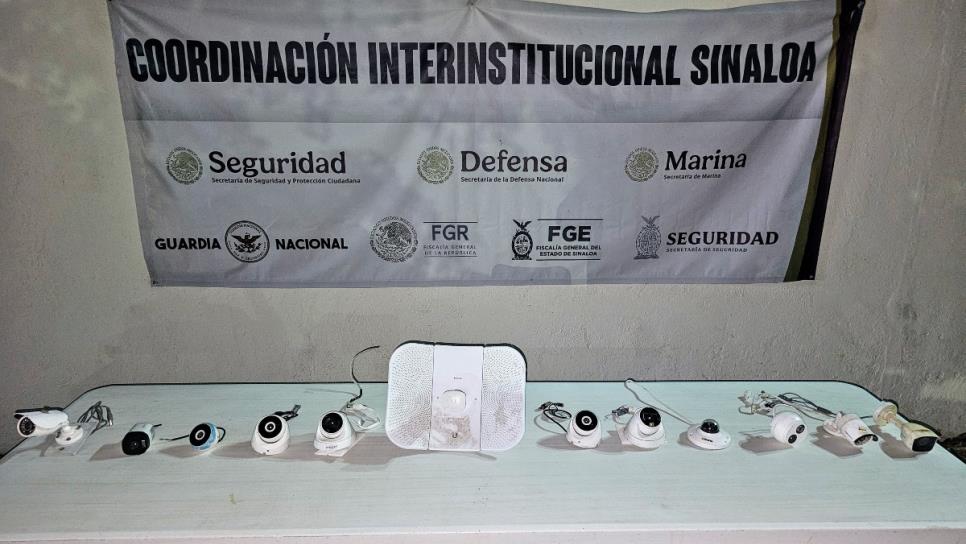 Aseguran 11 cámaras de videovigilancia clandestina en distintos sectores en Culiacán Aseguran 11 cámaras de videovigilancia clandestina en distintos sectores en Culiacán