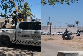 Realizan megaoperativo en el penal de Goros 2 en Ahome en busca de objetos ilícitos