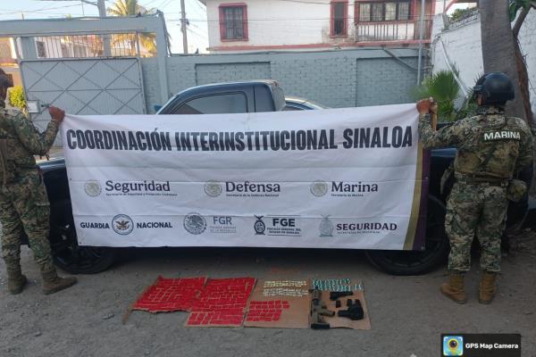 Intentaba huir y lo atrapan con droga en Mazatlán
