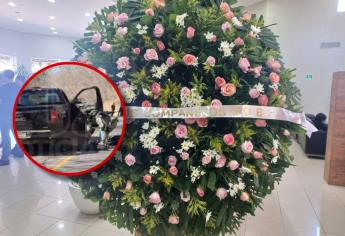 Con decenas de coronas dan el último adiós a Leydi y Alexa, niñas víctimas de enfrentamientos en Badiraguato