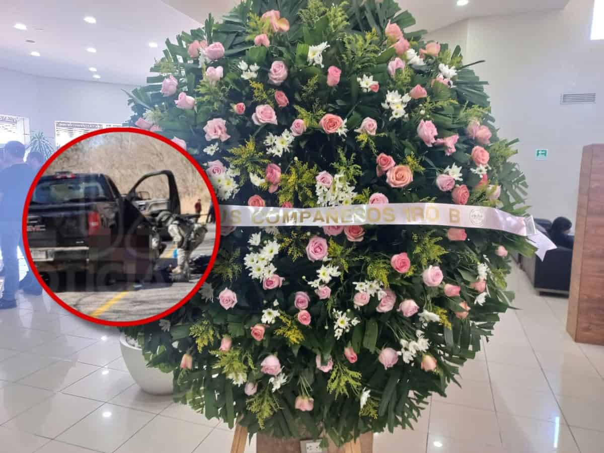 Con decenas de coronas dan el último adiós a Leydi y Alexa, niñas víctimas de enfrentamientos en Badiraguato