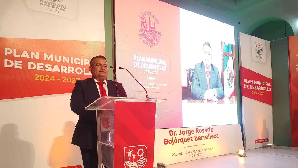 Jorge Bojórquez Berrelleza presenta Plan Municipal de Desarrollo; busca impulsar a Navolato Jorge Bojórquez Berrelleza presenta Plan Municipal de Desarrollo; busca impulsar a Navolato