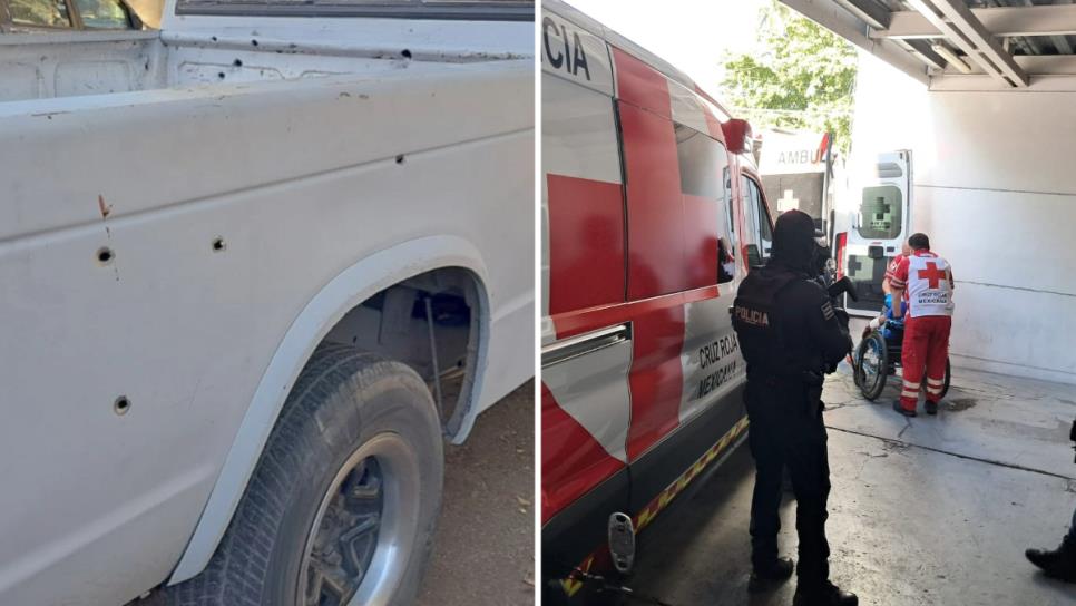 Hombre y mujer resultan heridos por balas perdidas en la zona sur de Culiacán Hombre y mujer resultan heridos por balas perdidas en la zona sur de Culiacán