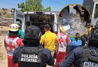 Dos menores heridas tras el colapso del techo de una vivienda en Culiacán
