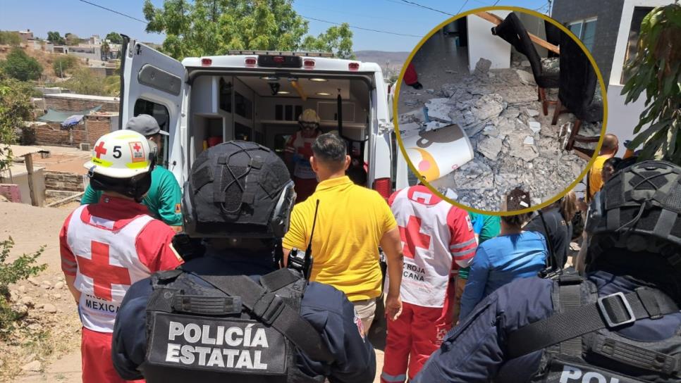 Dos menores heridas tras el colapso del techo de una vivienda en Culiacán Dos menores heridas tras el colapso del techo de una vivienda en Culiacán