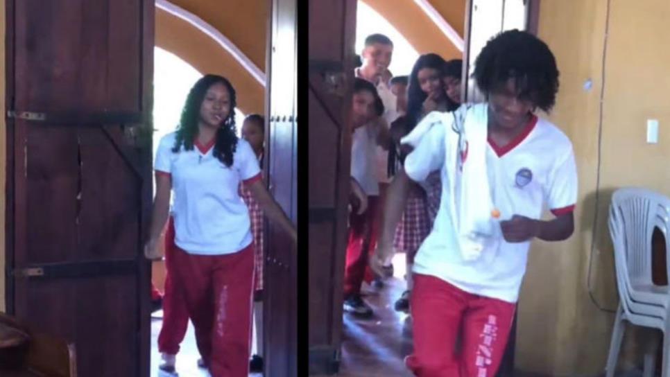 Profesor reta a sus alumnos a bailar para aprobar la clase | VIDEO Profesor reta a sus alumnos a bailar para aprobar la clase | VIDEO