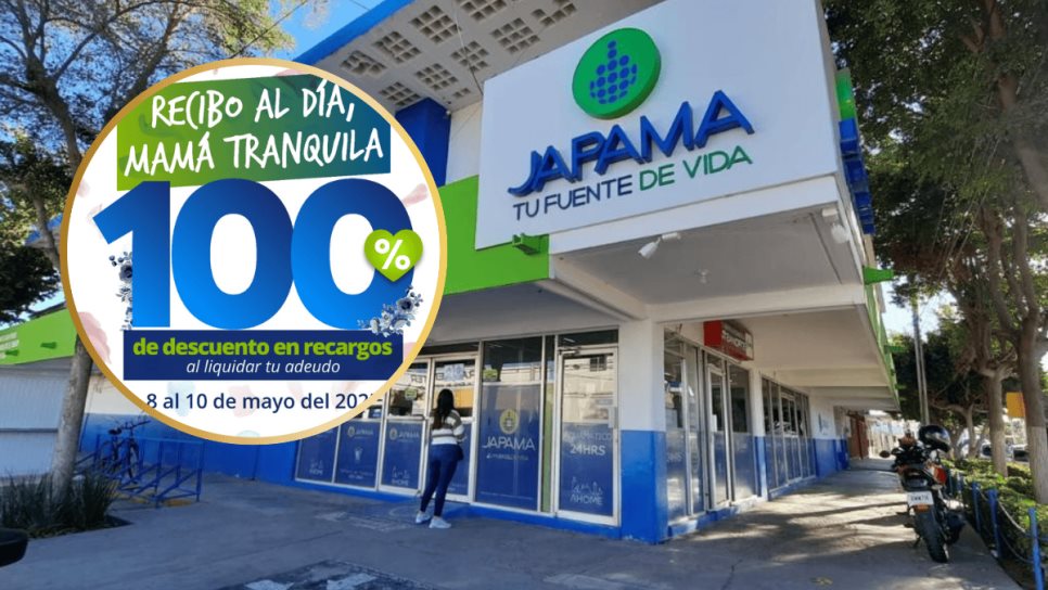 "Regálale a mamá cero deudas: JAPAMA ofrece 100 % de descuento en recargos este Día de las Madres "Regálale a mamá cero deudas: JAPAMA ofrece 100 % de descuento en recargos este Día de las Madres