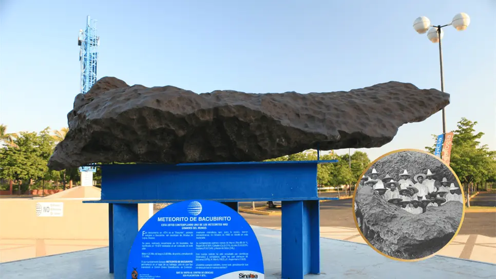 FOTO: Meteorito de Sinaloa.