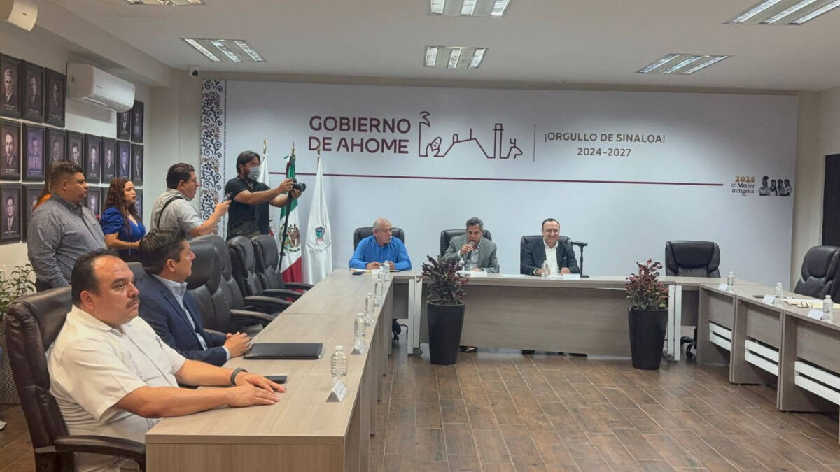 “Espero que recapaciten”: Alcalde de Ahome ante ausencia de regidores en sesión de Cabildo