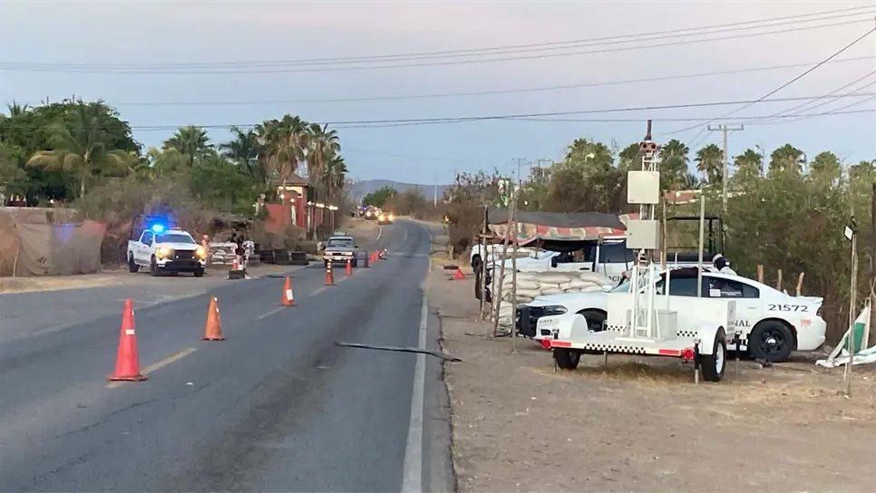 La zona fue sitiada por autoridades federales. (FOTO Ángel Beltrán).