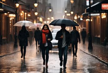 Pronostican 5 días de lluvias intensas y frío para estas regiones de México