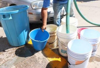 Estas comunidades de Mazatlán reciben agua en pipas ante la intensa sequía