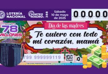Lotería Nacional: ¿Quién le “pegó al gordo” este 10 de mayo 2025?