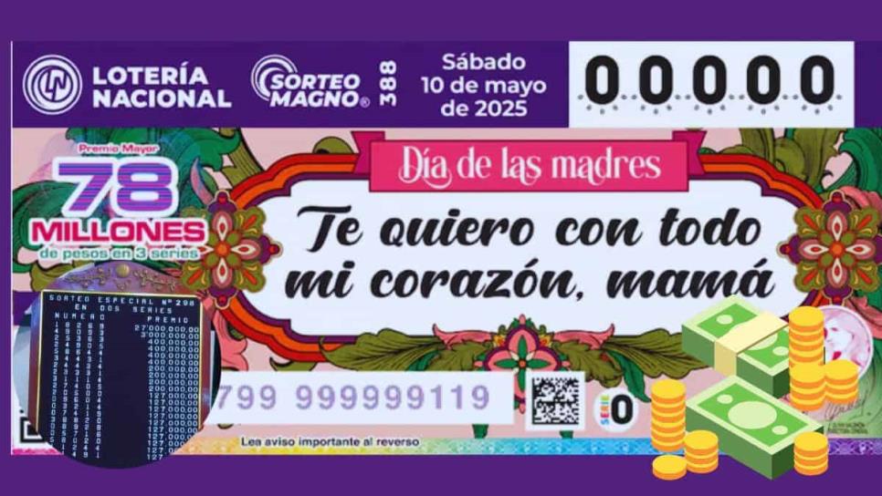 Lotería Nacional: ¿Quién le "pegó al gordo" este 10 de mayo 2025? Lotería Nacional: ¿Quién le "pegó al gordo" este 10 de mayo 2025?