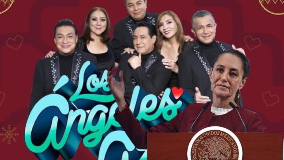 ¿Qué dijo la presidenta Claudia Sheinmbuam por el asalto que sufrieron Los Ángeles Azules? ¿Qué dijo la presidenta Claudia Sheinmbuam por el asalto que sufrieron Los Ángeles Azules?