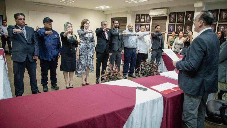 Se suman nuevos funcionarios al gabinete municipal de Antonio Menéndez