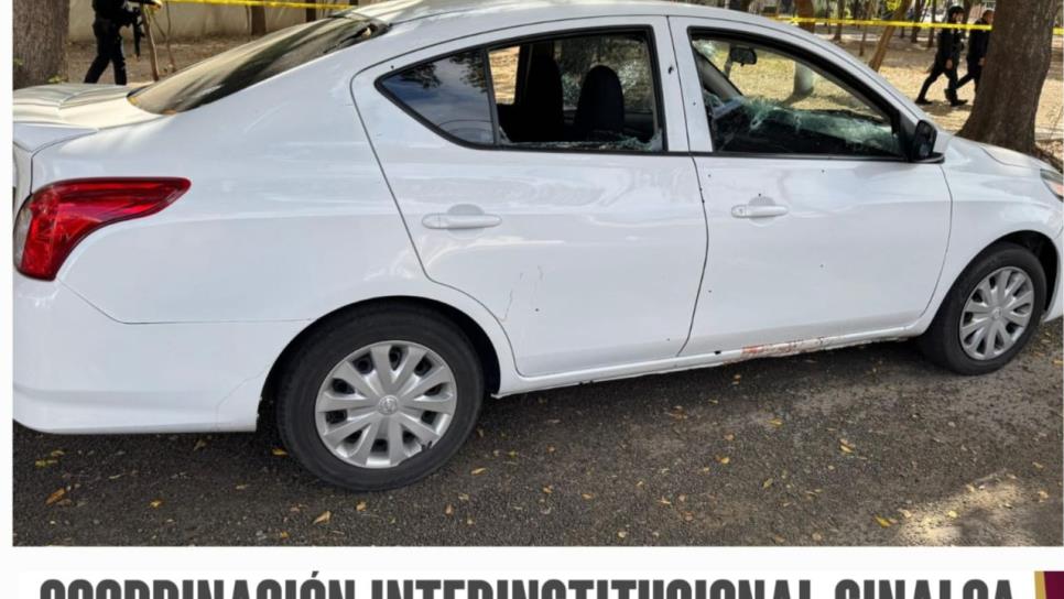 Aseguran ponchallantas y casquillos en un automóvil con impactos de bala en la colonia Las Quintas, en Culiacán Aseguran ponchallantas y casquillos en un automóvil con impactos de bala en la colonia Las Quintas, en Culiacán
