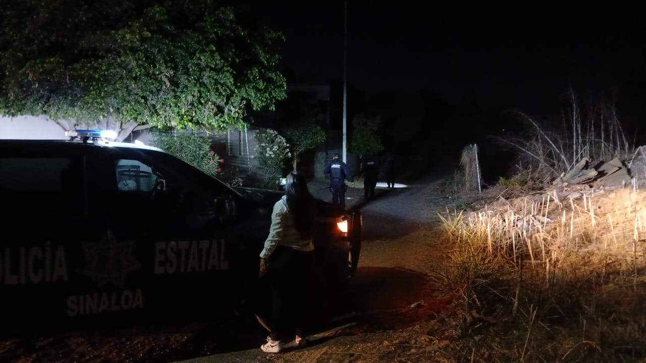 A simple vista se le apreciaban los impactos de bala a la víctima. (FOTO: Ángel Beltrán).