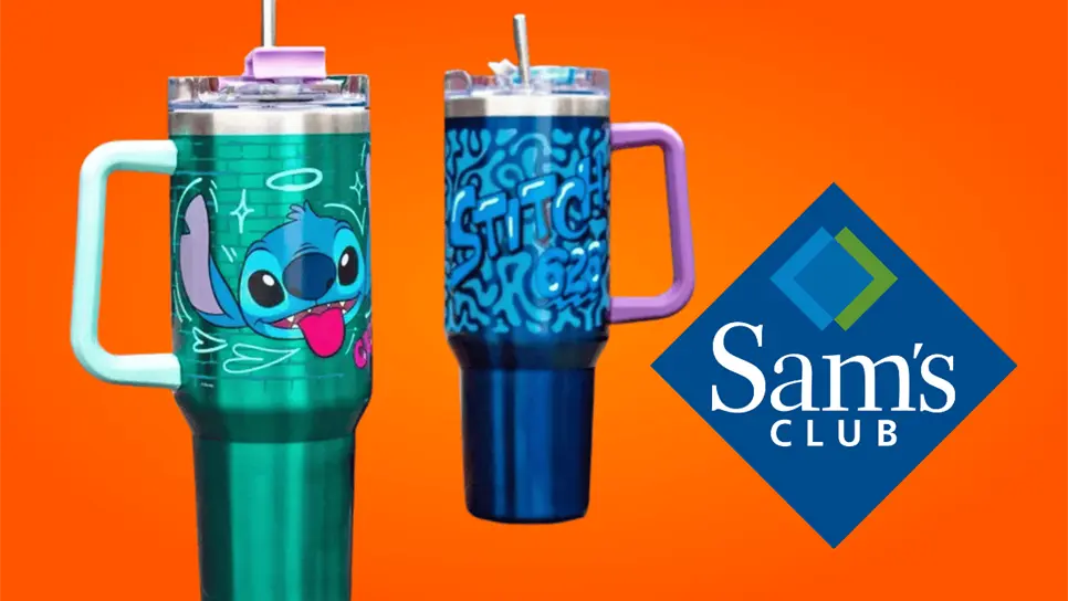 FOTO: Vasos de Stitch en Sams Club.