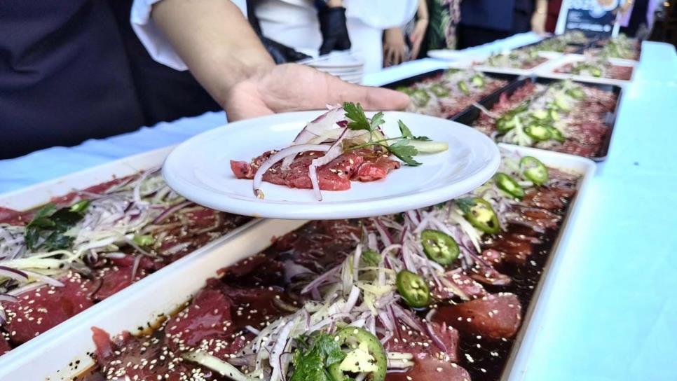 El sashimi más grande del mundo ¿Cuándo se buscará este récord en Mazatlán? El sashimi más grande del mundo ¿Cuándo se buscará este récord en Mazatlán?