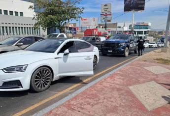 Despojan un vehículo y dejan un Audi en el sector Montebello de Culiacán