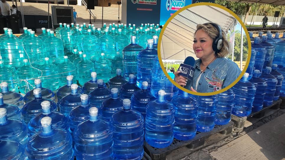 ¡Inicia el Aquatón 2025 en Culiacán! Van por más de 830 mil litros de agua ¡Inicia el Aquatón 2025 en Culiacán! Van por más de 830 mil litros de agua