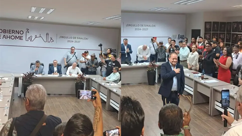 FOTO: Reanudan Cabildo en Ahome; hay quorum y quitan “parálisis” al ayuntamiento