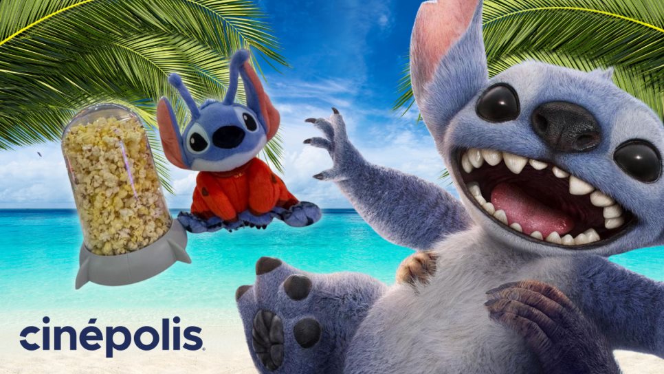 Así es la palomera y el vaso oficial de Lilo y Stitch en Cinépolis; precios, lanzamiento y todo lo que debes saber Así es la palomera y el vaso oficial de Lilo y Stitch en Cinépolis; precios, lanzamiento y todo lo que debes saber