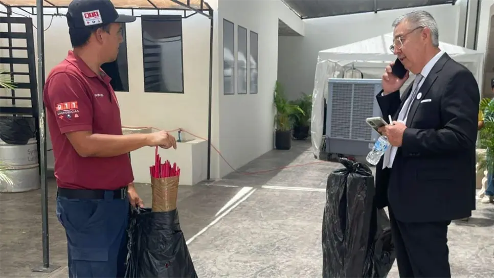 Cosme Gallardo agregó que, aunque no se aplicó una multa a la parroquia, sí se les hizo el llamado de atención para evitar el uso de artefactos explosivos sin los permisos y autorizaciones de las autoridades correspondientes