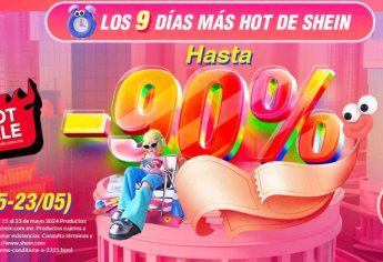 Shein arrasa en el Hot Sale 2025 con hasta 90% de descuento