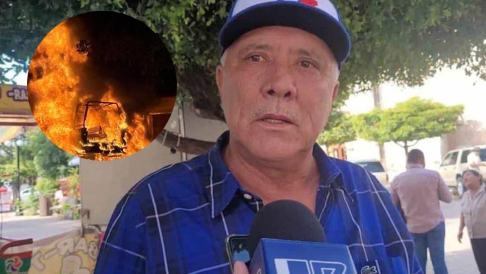 "El Fuerte está tranquilo": Gildardo Leyva tras psicosis por patrulla quemada "El Fuerte está tranquilo": Gildardo Leyva tras psicosis por patrulla quemada