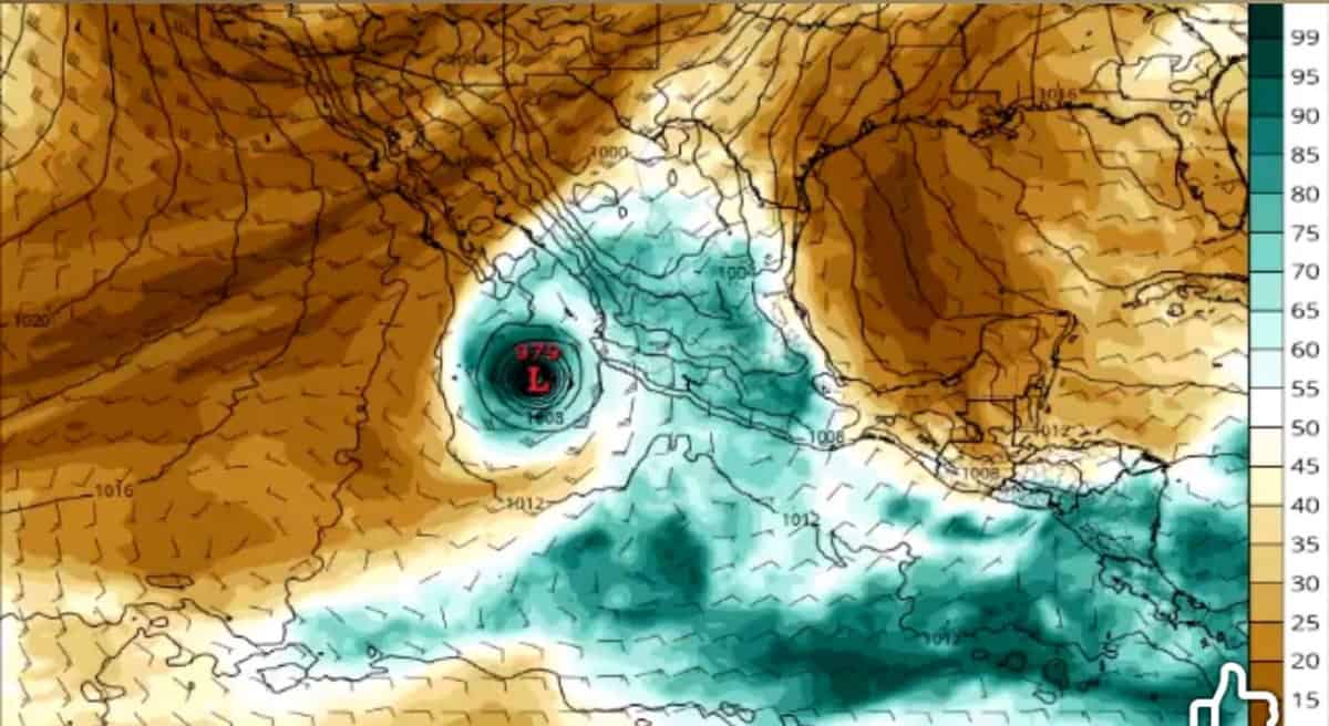 Alvin primer hucarán de la temporada en 2025 empieza a formarse en el Océano Pacífico