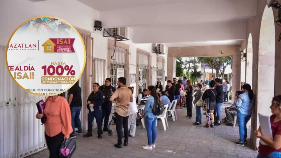 Descuentos hasta del 100 % en multas y recargos en pagos de impuesto ISAI en Mazatlán Descuentos hasta del 100 % en multas y recargos en pagos de impuesto ISAI en Mazatlán