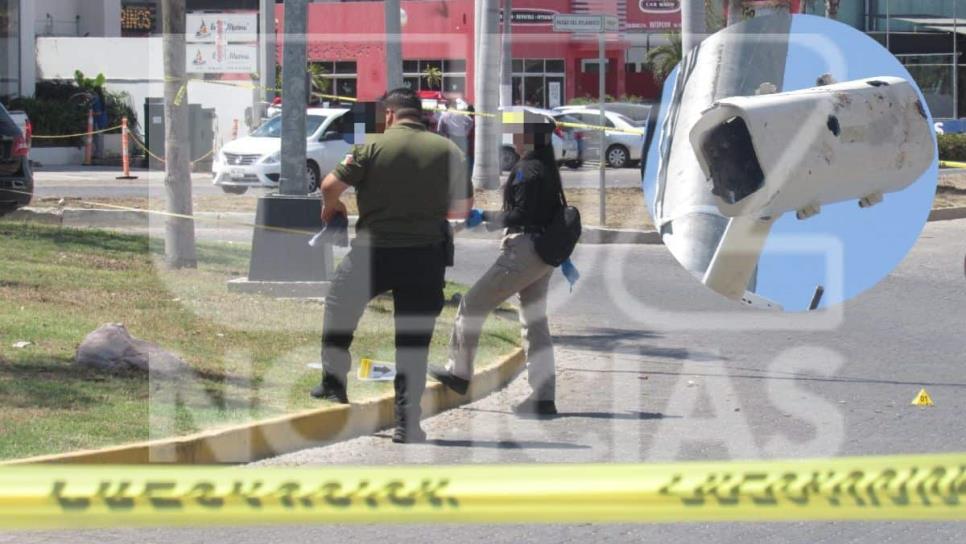 ¡Les dan con todo! Destruyen cámaras de videovigilancia por la Marina en Mazatlán ¡Les dan con todo! Destruyen cámaras de videovigilancia por la Marina en Mazatlán