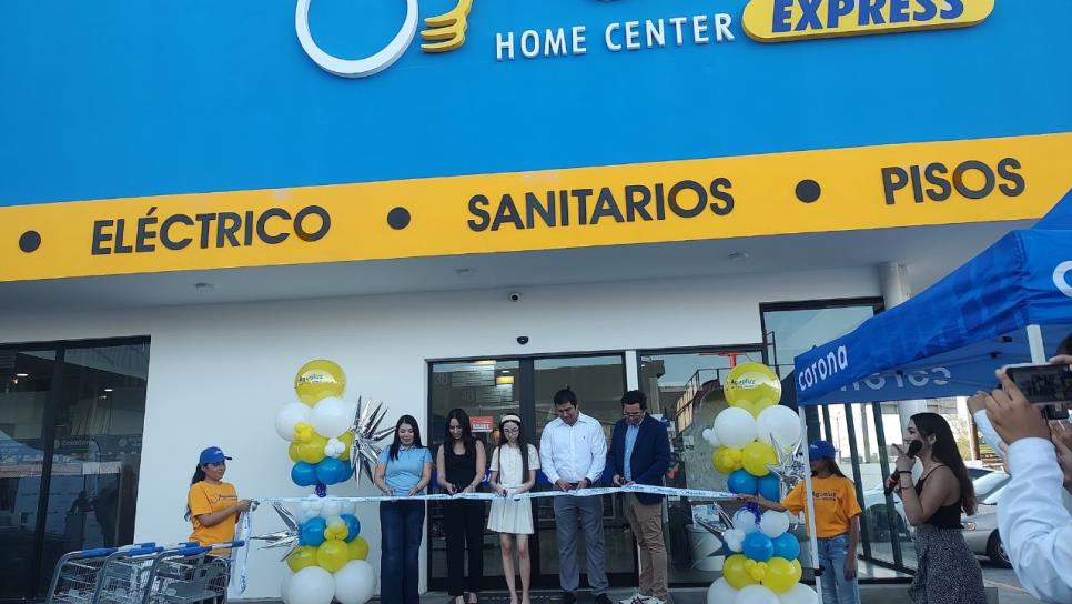 Abre sus puertas Agualuz Home Center Express en Culiacán Abre sus puertas Agualuz Home Center Express en Culiacán