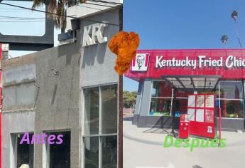 Así quedó el nuevo Kentucky Fried Chicken en Los Mochis tras su remodelación