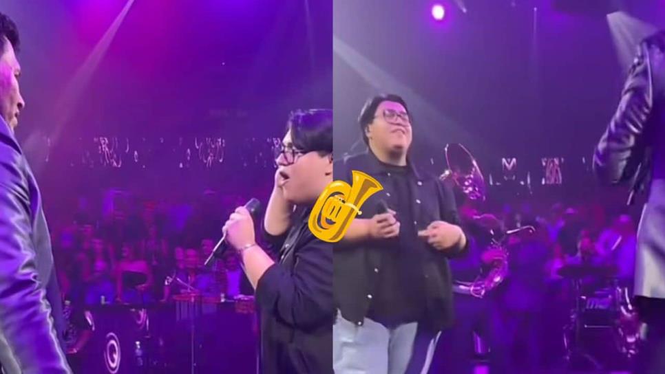 Hijo de vocalista de la Banda MS, dejó con la boca abierta al cantar este éxito romántico Hijo de vocalista de la Banda MS, dejó con la boca abierta al cantar este éxito romántico