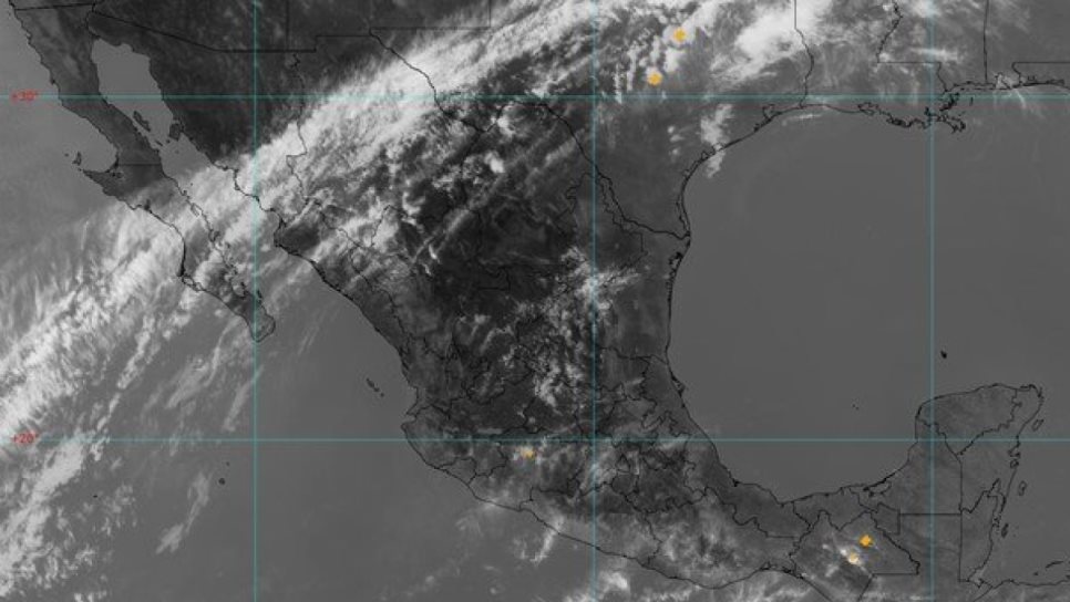 Se pronostican fuertes vientos con posibles tolvaneras sobre estados del norte de México Se pronostican fuertes vientos con posibles tolvaneras sobre estados del norte de México