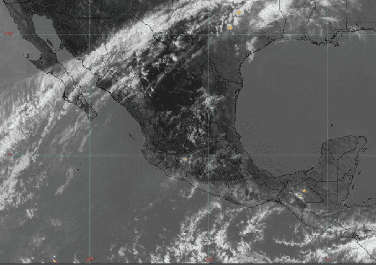 Además, se pronostican chubascos en algunas zonas. (FOTO: Conagua).