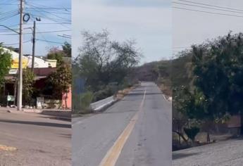 Así luce la carretera libre de Culiacán a Mazatlán; solo pueblos vacíos | VIDEO