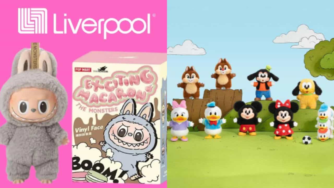Así son los Labubus de Disney que puedes encontrar en Liverpool